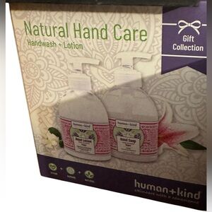 Human Kind Hand Care Set with Soap and Lotion
